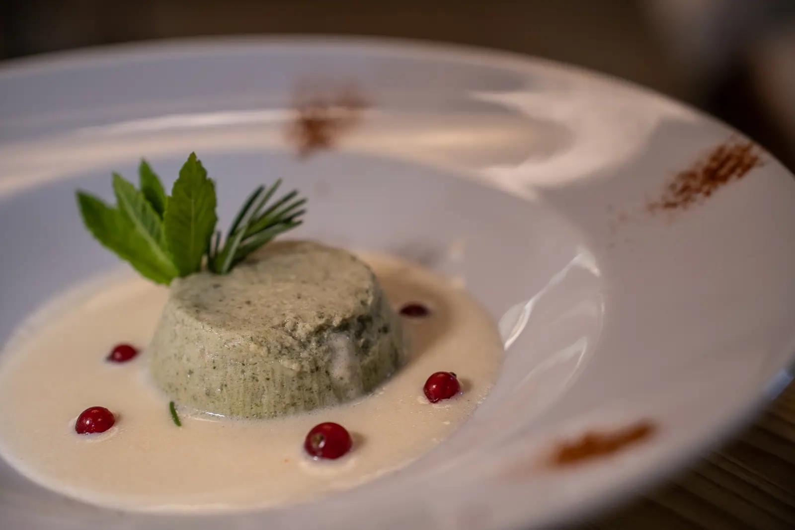 Sformatino di verdure con fonduta di parmigiano - Trattoria La Tignamica