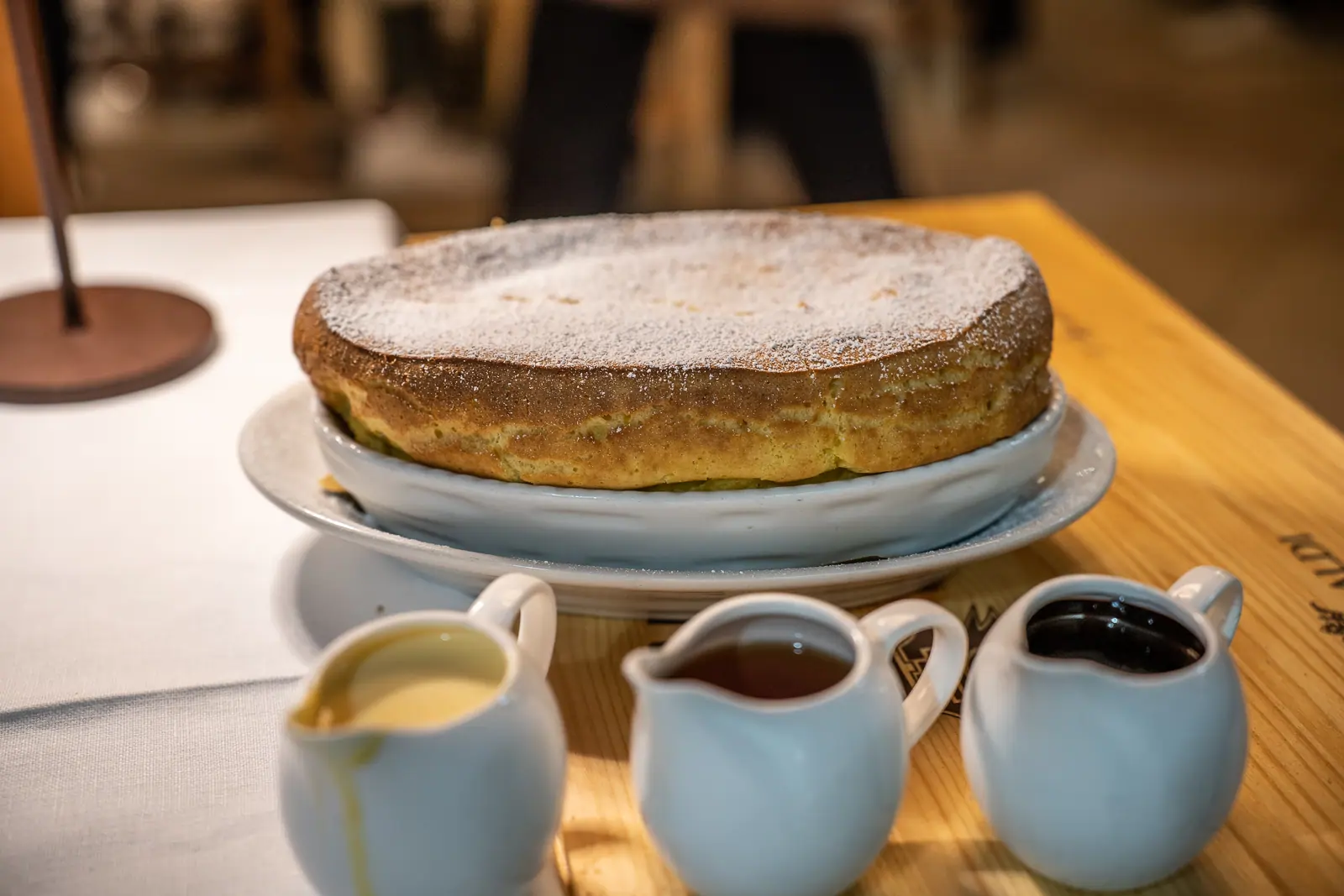 Souffle all arancio - Trattoria La Tignamica